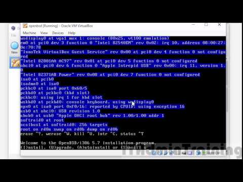 OpenBSD Установка системы