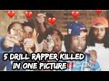 5 drill rappers from chicago shot  killed in 1 picture together one death was selfinflicted