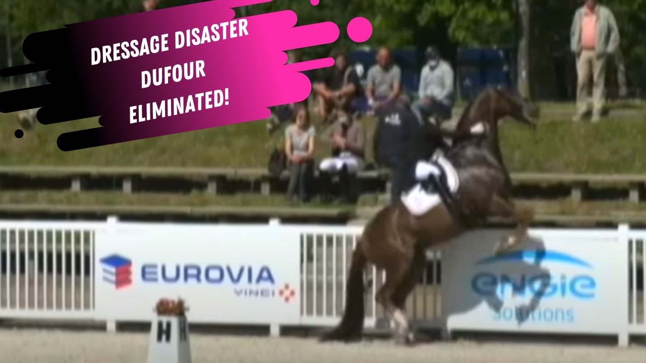 Dressage Disaster: Catherine Dufour Eliminated From Grand Prix Special