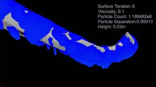 Houdini Flip: Viscosity Comparison 1