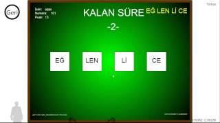 Application using Kinect for Supportive Education in Elementary Schools