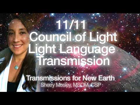 1111 Council of Light Light Language Transmission