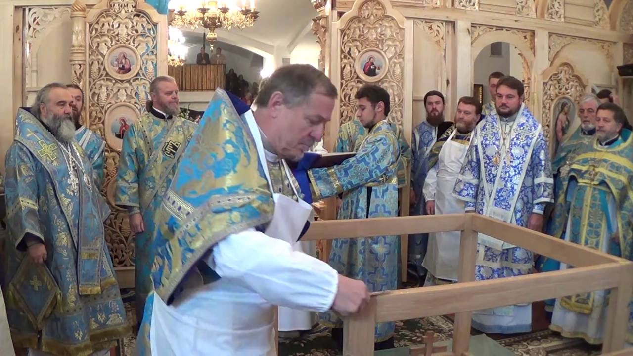 Освящение храма св. пророка Илии. Барский монастырь. 1.10.2016