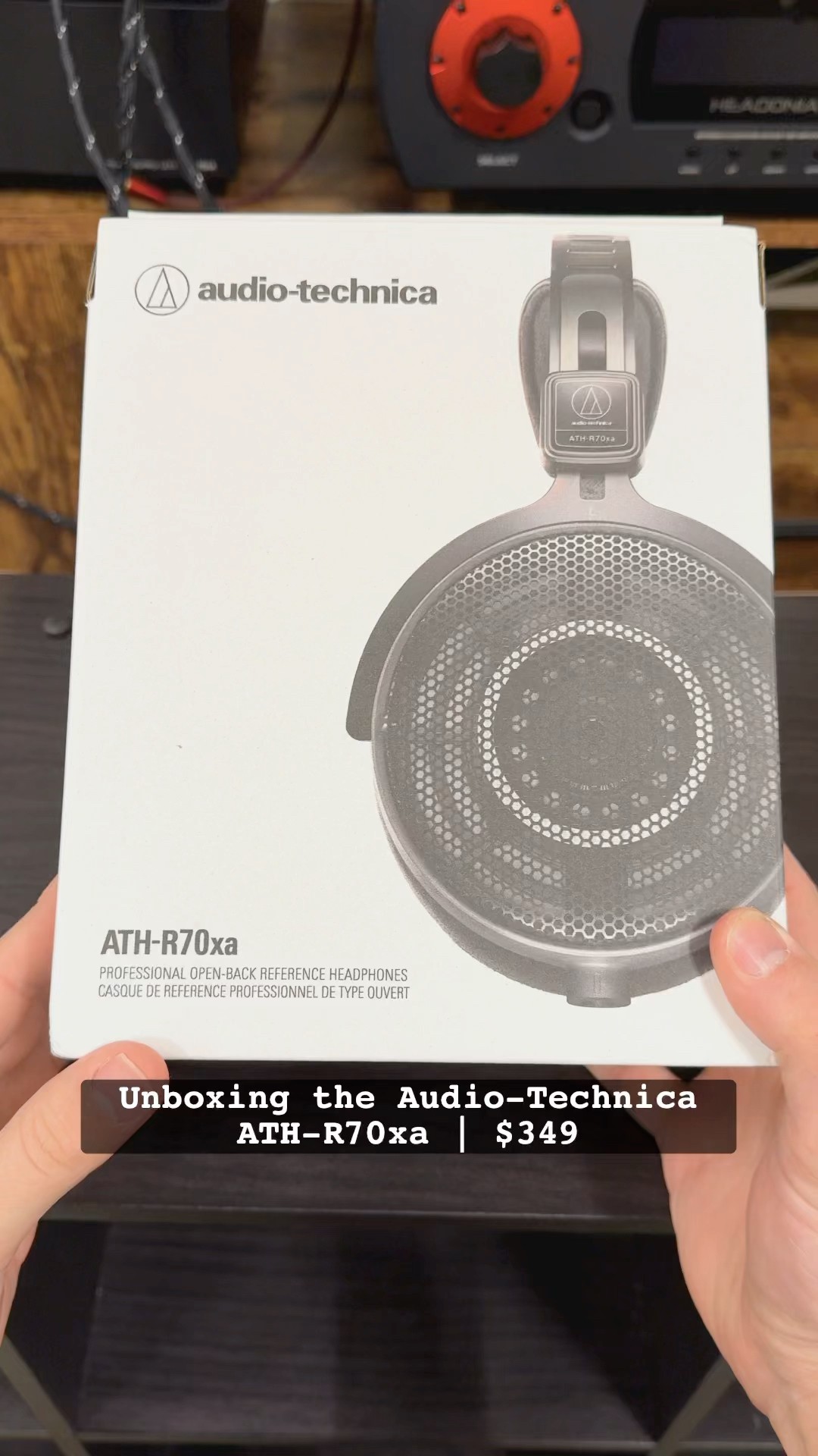 Unboxing the Audio-Technica ATH-R70xa | #unboxing #headphone