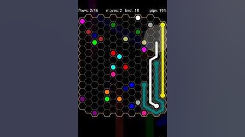 How To Solve Flow Free Hexes Premium 14x14 Mania Level 105 Board Walk Through Solution Walkthrough