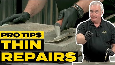 Pro Tips: How to Make a Thin Concrete Repair | Concrete Repair | DIY Project Guide