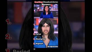 Ranking the funniest news bloopers #funny  #reaction  #bloopers #viral