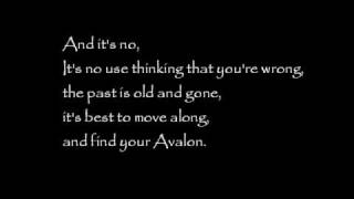 Video thumbnail of "Bad Religion - Avalon Lyrics"