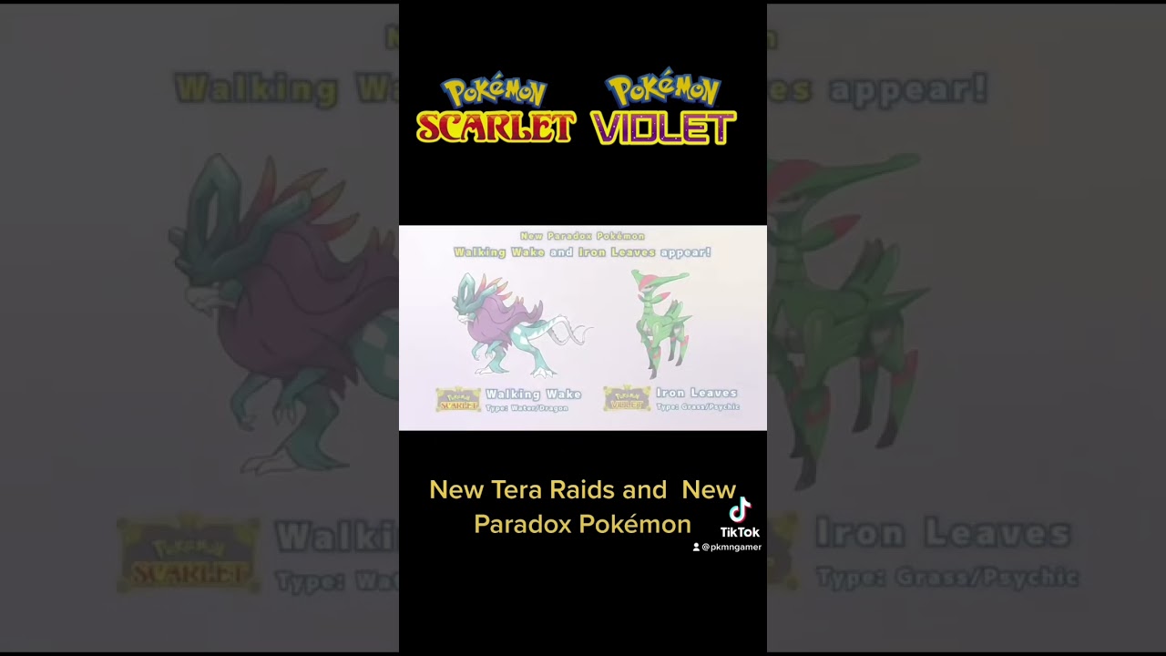 Walking wake and Iron Leaves! GET READY!  