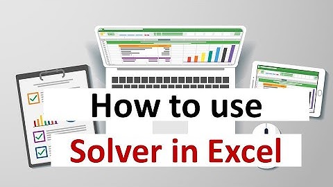 How to define and solve a problem with Solver in Excel and Linear Programming