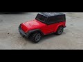 Mahindar thar roxx vs defender car toy remote control #viral 👍#longvideo