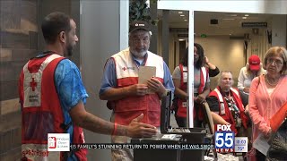 American Red Cross demonstrates shelter preparedness following severe storms