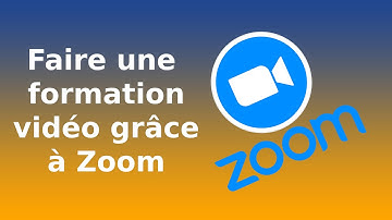 Créer une formation vidéo avec Zoom