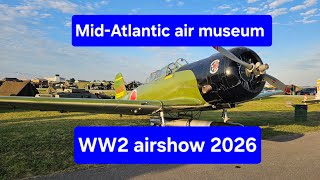 Mid-Atlantic air museum WW2 airshow, Reading, Pa. 2026