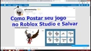 Como criar, publicar e editar um mapa no Roblox