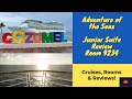 Junior Suite Room Review | Royal Caribbean | Adventure of the Seas | Room 9234