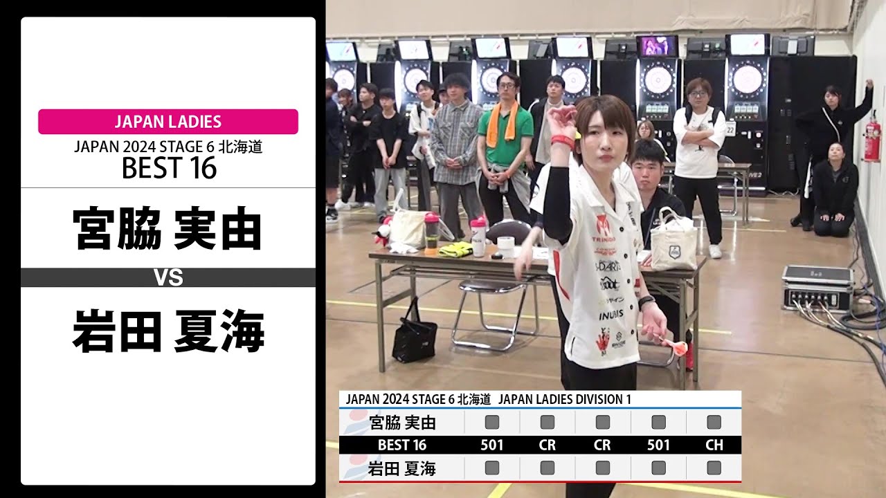 Black hole2024 vol.4 A賞&B賞&D賞 宮脇実由選手 宮脇 実由 VS 岩田 夏海】JAPAN 2024 STAGE6 北海道 LADIES