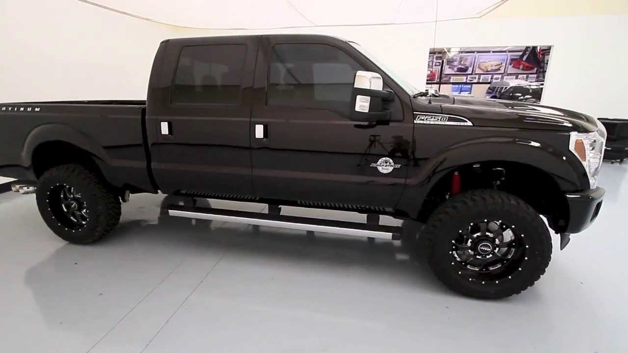 2013 Ford Super Duty F-250 Platinum with Custom Lift ...