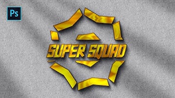 Design a Stunning Logo in Photoshop in Just 3 Minutes! 😱 No Experience Needed!