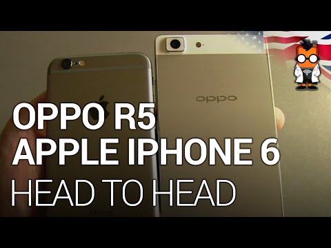 Oppo R5 vs Apple iPhone 6