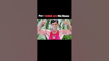 𝗛𝗿𝗶𝘁𝗵𝗶𝗸 𝘀𝗶𝗿 2003 ki 𝗯𝗼𝗱𝘆🙄 Hrithik Roshan fitness attitude #bollywood #attitude#fitness#body#gym