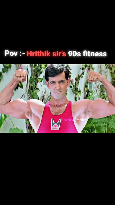 𝗛𝗿𝗶𝘁𝗵𝗶𝗸 𝘀𝗶𝗿 2003 ki 𝗯𝗼𝗱𝘆🙄 Hrithik Roshan fitness attitude #bollywood #attitude#fitness#body#gym