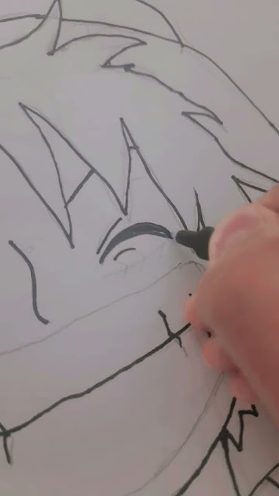 LUFFY DRAWING #onepiece #ANIME #β~β #ART WITH ME π