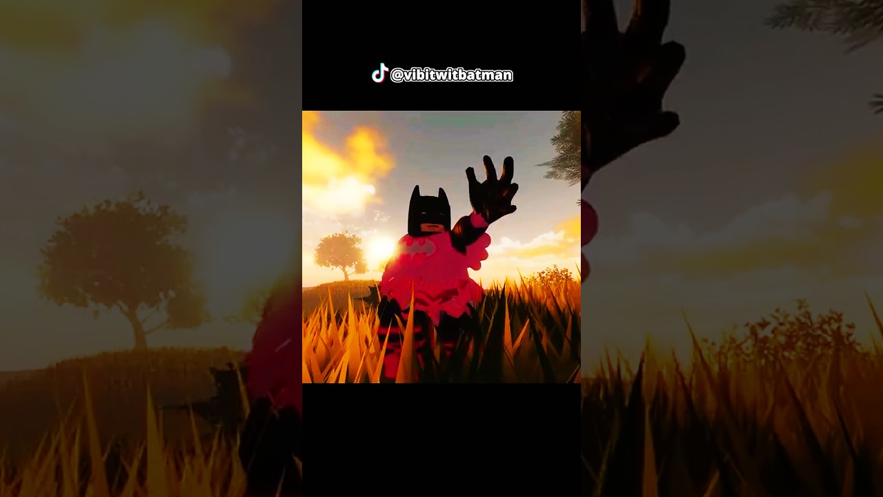 It’s Batman’s day off 😌🦇