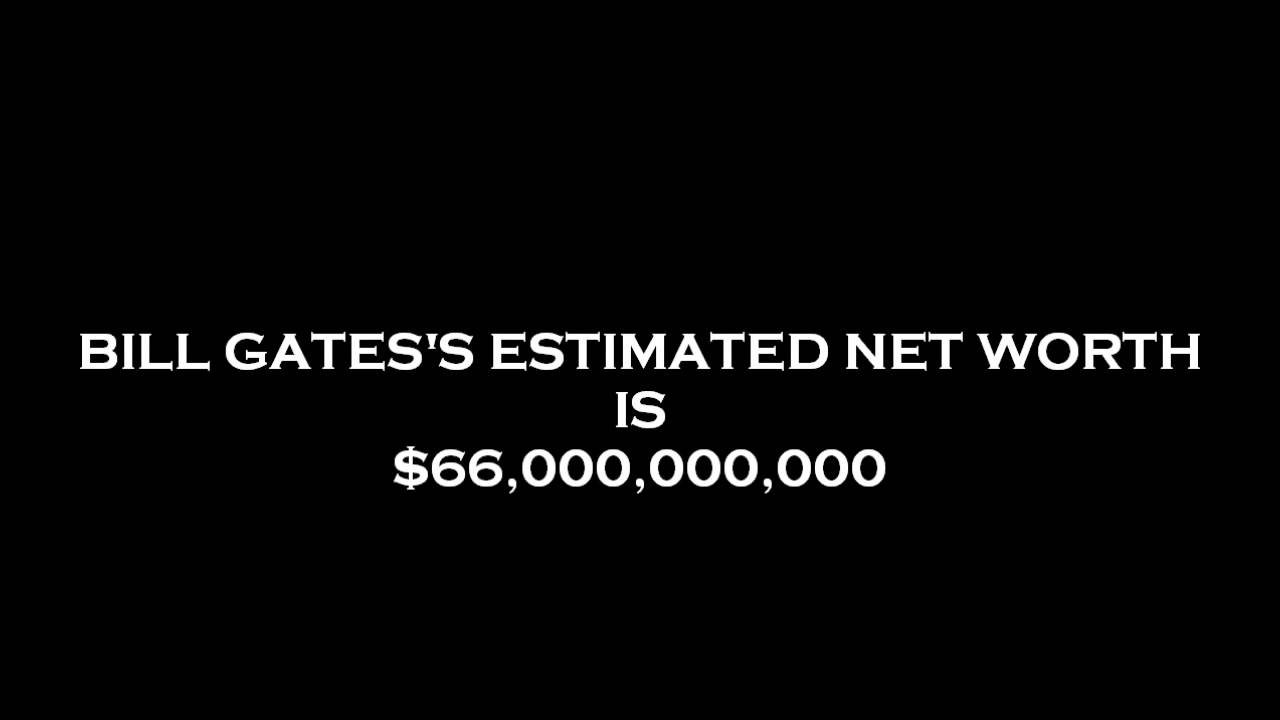 Bill Gates' Net Worth?
