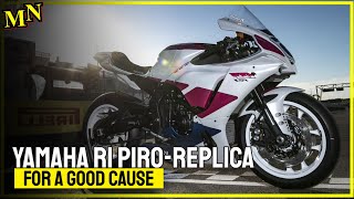 Yamaha R1 Piro-Replica Auctioned For A Good Cause | MOTORCYCLE NEWS