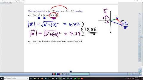EAP Chapter 2.5-1 Introduction to Vectors - Lesson Video 3