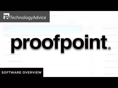 Proofpoint Overview -