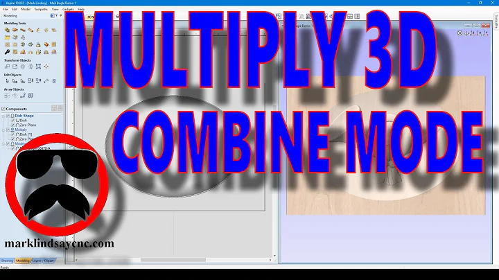 Intro to the Multiply Combine Mode in VCarve and Aspire