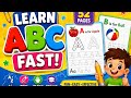 Alphabet Tracing Workbook for Kids | Pages A-Z Handwriting Practice for Preschool & Kindergarten
