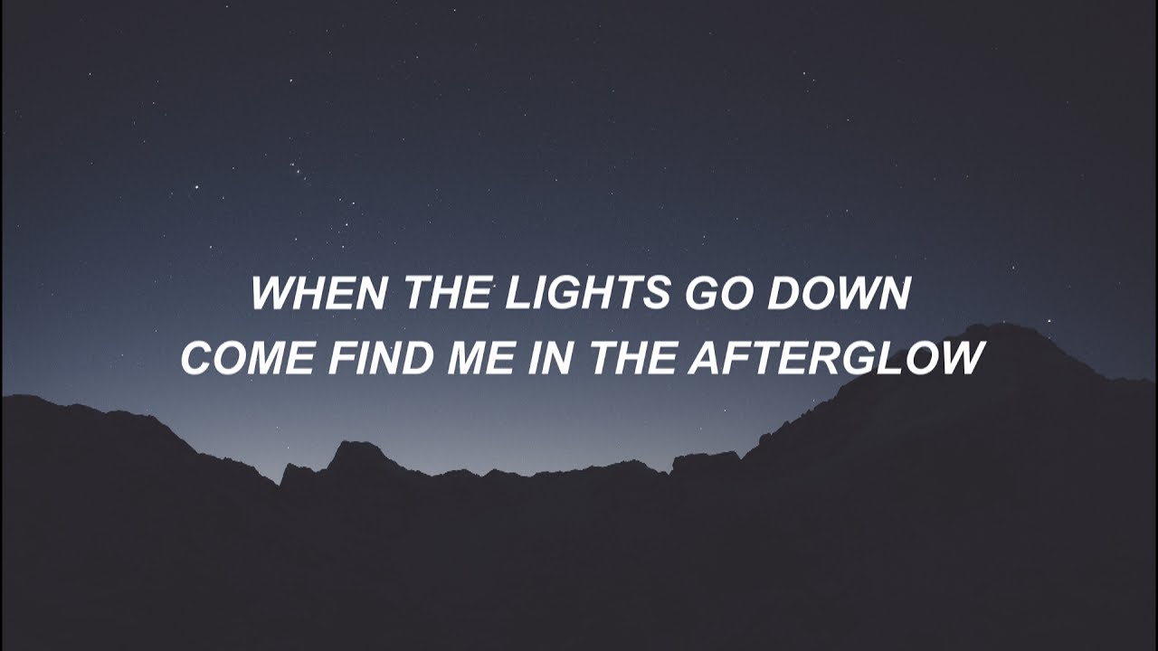 Afterglow All Time Low Lyrics YouTube
