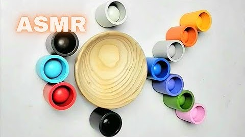 ASMR Sorteren op Kleur #asmr #bevredigend