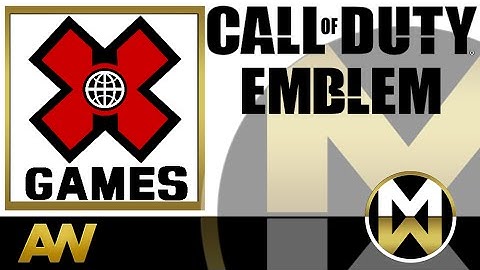 COD Advanced Warfare Emblem Tutorial - X Games