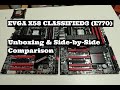 EVGA X58 Classified3 - Unboxing &amp; Side-by-Side Comparison