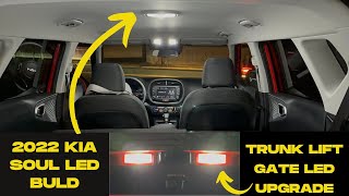 2022 kia soul interior LED lights upgraded