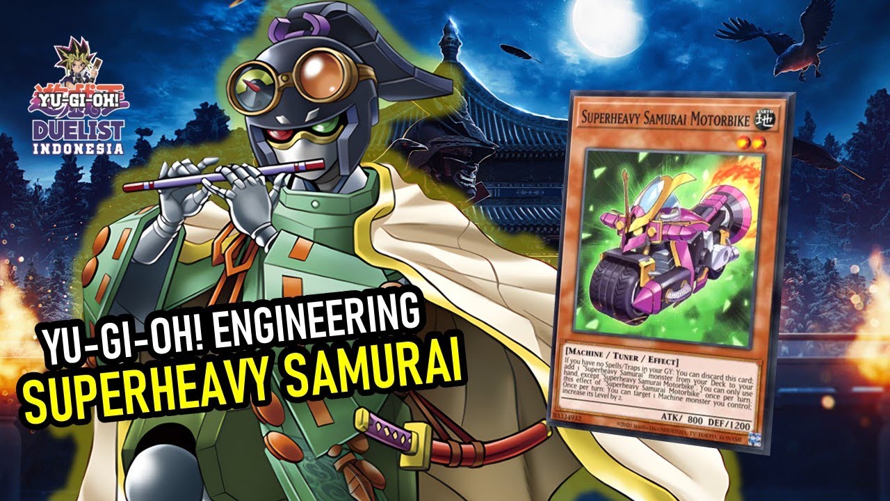 BAHAS ENGINE SUPERHEAVY SAMURAI! YUGIOH ENGINEERING 1 YouTube