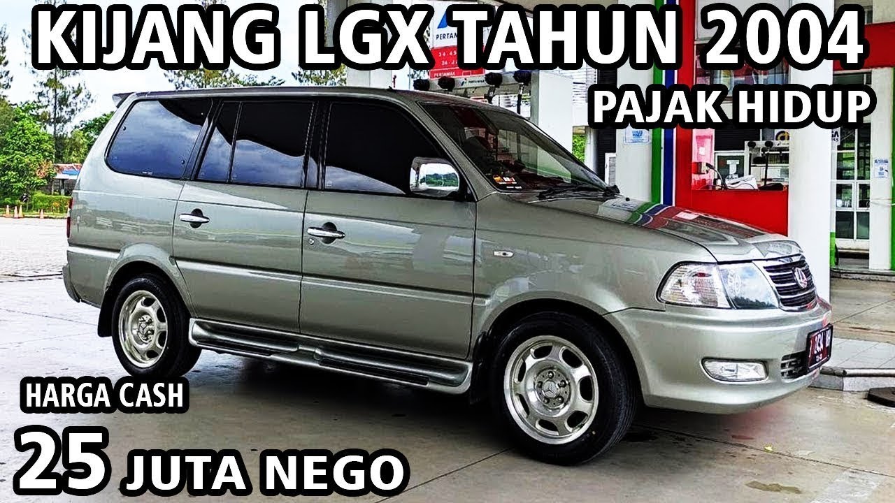 HARGA MOBIL BEKAS KIJANG LGX TAHUN 2004 HANYA 25 JUTA - YouTube