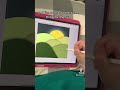 How to work with layers and use clipping masks and gaussian blur in procreate - procreate tips