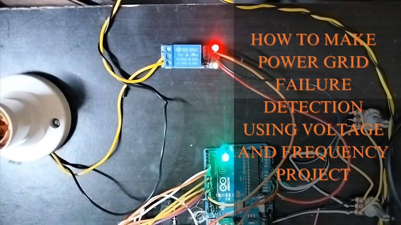 HOW TO MAKE POWER GRID FAILURE DETECTION USING VOLTAGE AND FREQUENCY ...