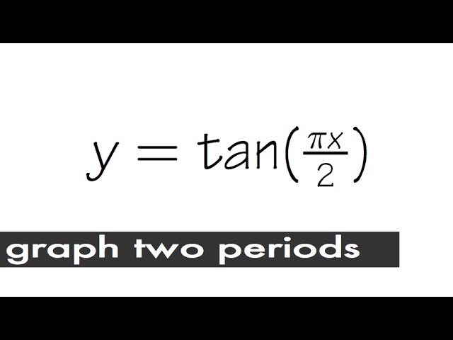 Graph Of Y Tan Pi 2 X Youtube Graph Of Y Tan Pi 2 X Youtube