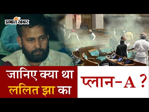 संसद सुरक्षा चूक: क्या था ललित झा का प्लान-A? क्यों करना पड़ा इसे ड्रॉप, देखें वीडियो 1 प्लान-A हुआ फेल तो प्लान-B पर ललित झा ने किया काम, हुआ ये खुलासा #sansad