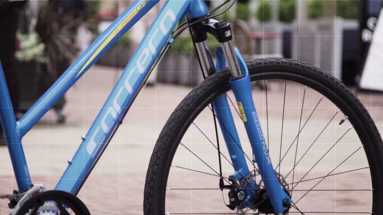 Carrera Crossfire 2 Women's Hybrid Bike | Halfords UK - YouTube