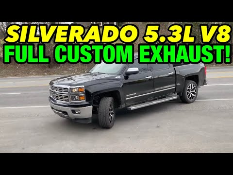 2015 Chevy Silverado Z/71 LTZ 5.3L V8 w/ FULL CUSTOM EXHAUST SYSTEM!