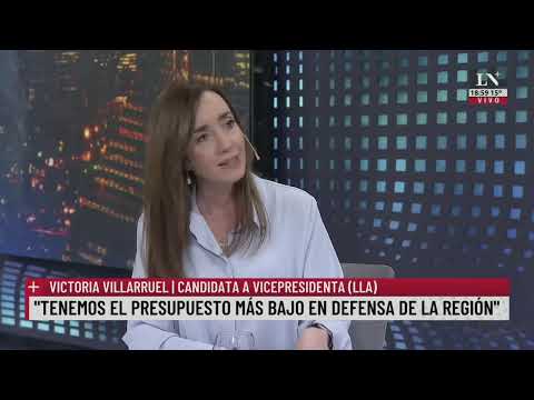 Victoria Villaruel: "Todavía no tenemos al Ministro de Seguridad"