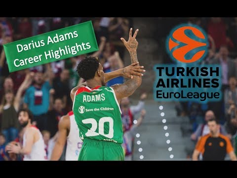Darius Adams ● Career Best Plays & Highlights ● Euroleague Comeback