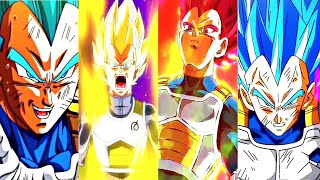 Vegeta Fases Twixtor 4K Cc And No Cc Dragón Ball Super
